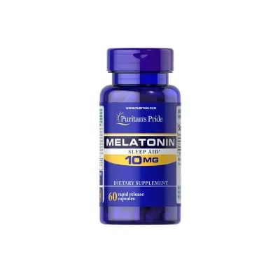 Puritans Pride Melatonin 10mg 60 Capsules