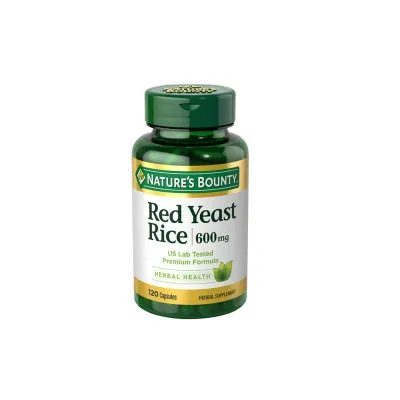 Nature’s Bounty Red Yeast Rice 600 mg, 250 Capsules
