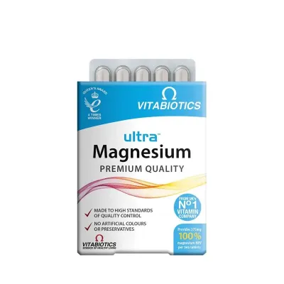 Vitabiotics Ultra Magnesium – Premium Quality 60 Tablets