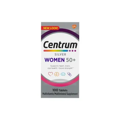 Centrum Silver Women’s 50 Plus Multivitamin 100 Tabs