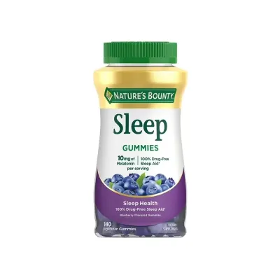 Nature’s Bounty Sleep Aid, 10mg, Blueberry Flavor, 60 Gummies