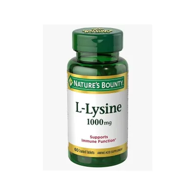 Nature’s Bounty L-Lysine 1000 mg Tablets 60