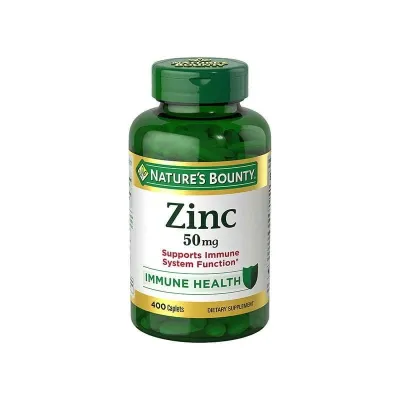 Nature’s Bounty Zinc 50mg 400 caplets