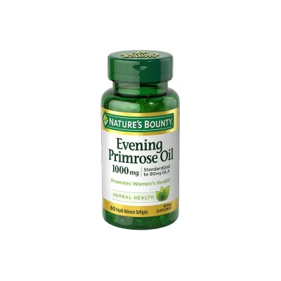 Nature’s Bounty Evening Primrose Oil 1000 mg 60 Softgels