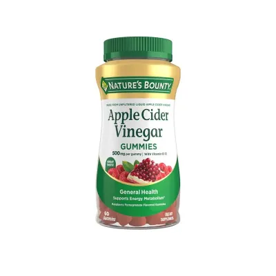 Nature’s Bounty Apple Cider Vinegar 500mg -60 Gummies