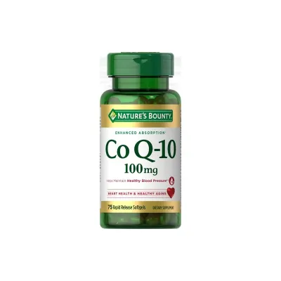 Nature’s Bounty Co Q-10 100 mg, 75 Softgels