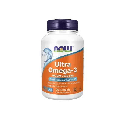 Now Omega-3 Fish Oil Ultra – 90 softgels