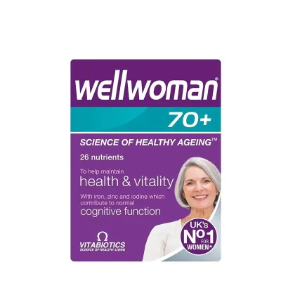 Wellwoman 70+ by Vitabiotics 30 Tablets