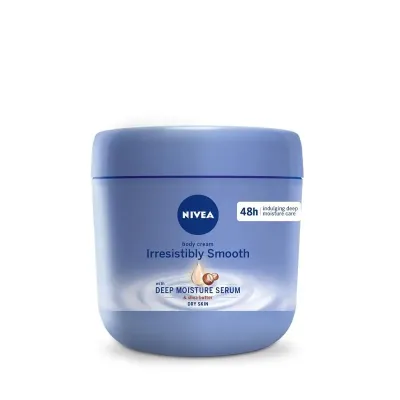 Nivea Body Cream & Deep Moisture Serum Irresistibly Smooth 400ml
