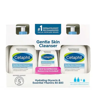 Cetaphil Gentle Skin Cleanser Set of 3