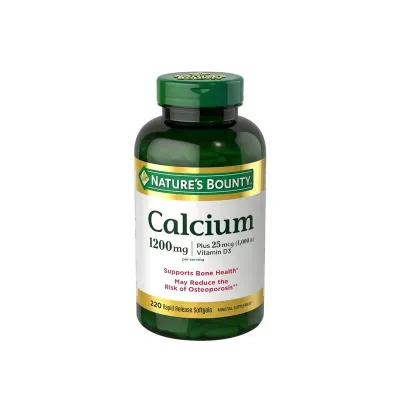 Nature’s Bounty Calcium 1200 mg 220 Softgels