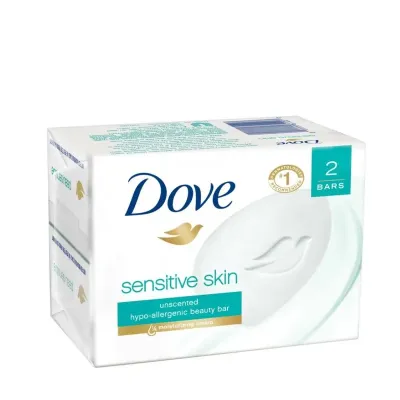 Dove Sensitive Skin Soap Bar 2 pieces 2x100g