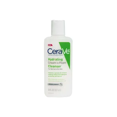 CeraVe Hydrating Cream To Foam Cleanser 87ml