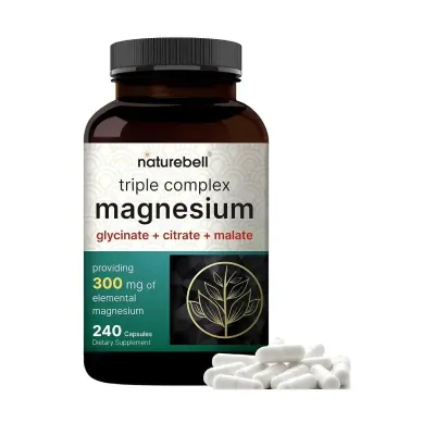 Naturebell Magnesium Triple Complex – 240 capsules