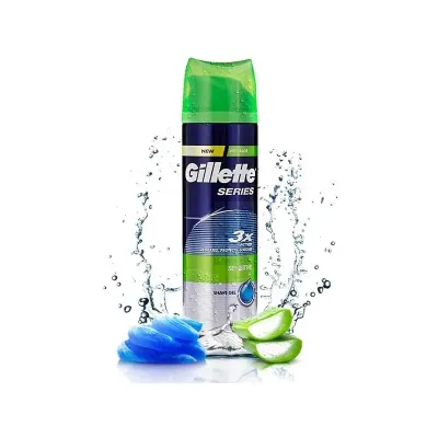 Gillette Series Sensitive Skin Shaving Gel (200 ml)