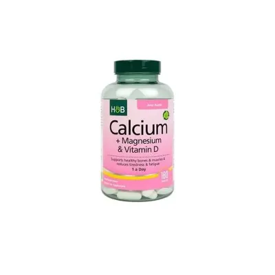 Holland & Barrett Calcium + Magnesium, Zinc & Vitamin D 180 Tablets