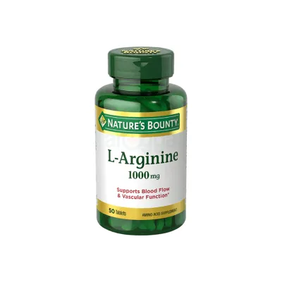 Nature's Bounty L-Arginine 1000mg -50 Tablets