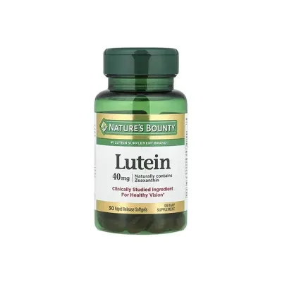 Nature’s Bounty Lutein 40mg 30 Rapid Release Softgels