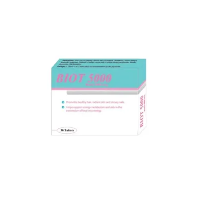 Biot 5000 5000 mcg (30 Tablets)