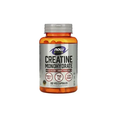 NOW Foods Sports Creatine Monohydrate 750 mg -120 Veg Caps