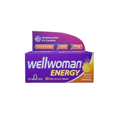 Vitabiotics Wellwoman Energy Orange 10 Dissolving Tablets
