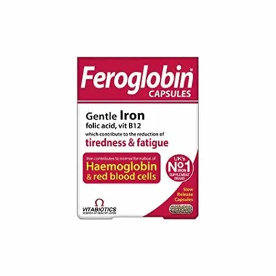 Vitabiotics Feroglobin Capsules 30s UK