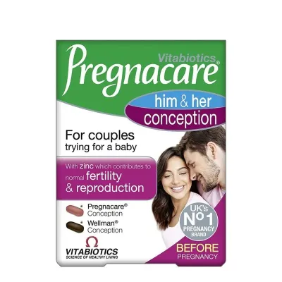 Vitabiotics Pregnacare His & Hers Conception Tablets